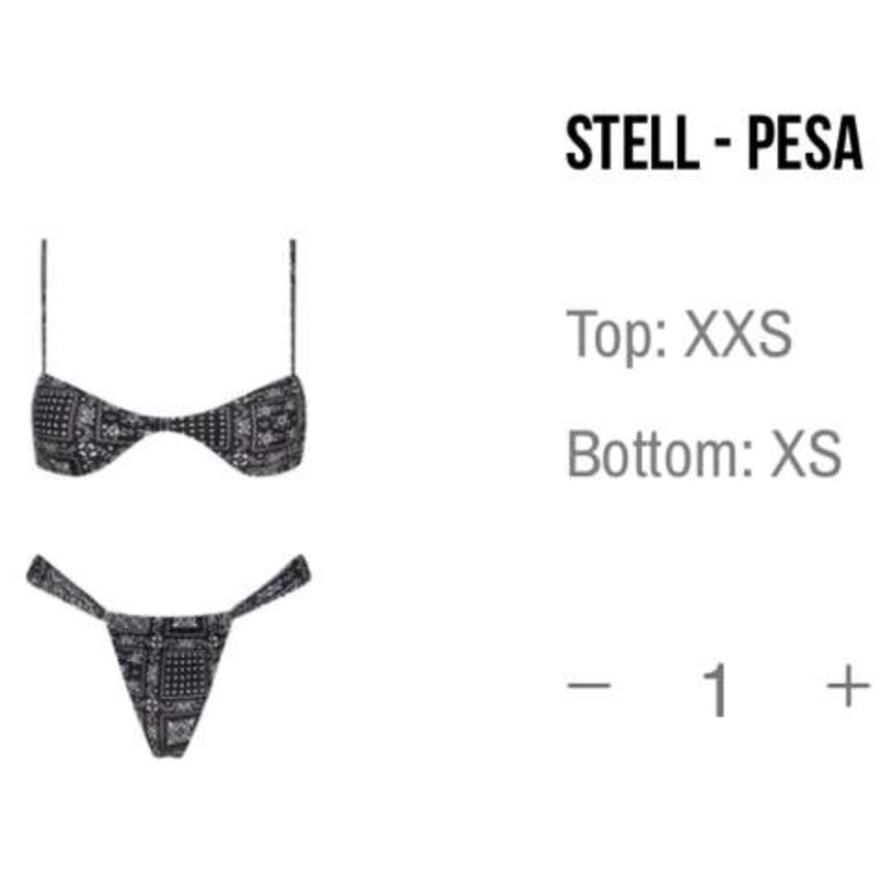 TRIANGL Stell – Pesa Bikini (Top: XXS | Bottom: XS)